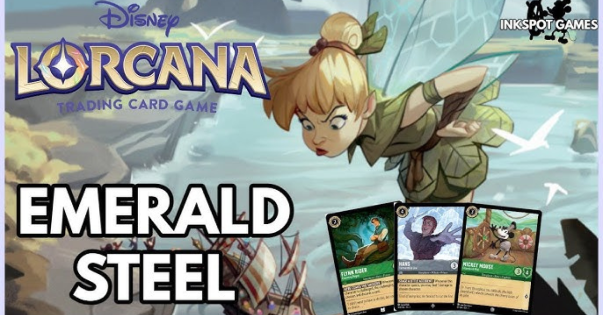 disney lorcana best deck builds emerald steel