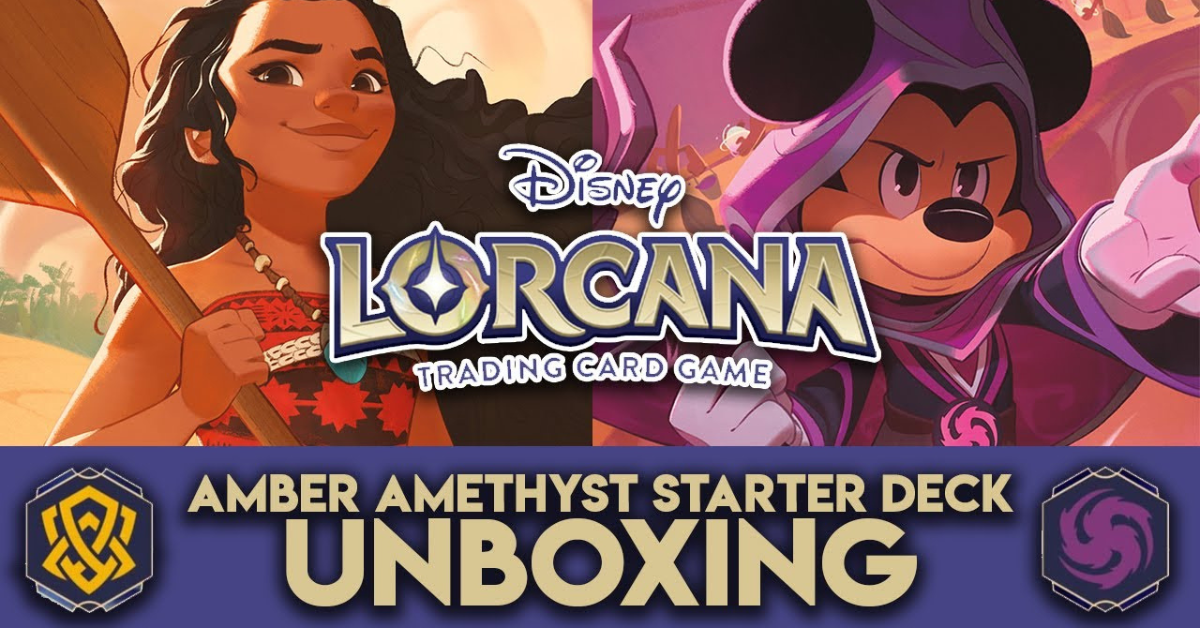 disney lorcana best deck builds amethyst amber